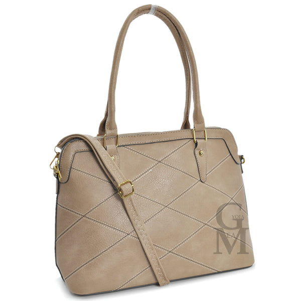 GM borsa donna bauletto spalla pelle trapuntata casual borsetta elegante casual