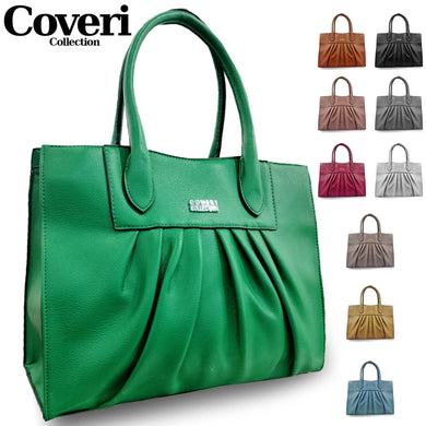 Borsa Coveri Shopping rigida spalla nuvola nuova collezione donna colorata