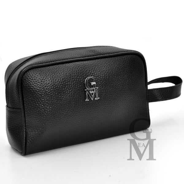 Pochette originale GM MODA uomo borsa mano pelle nero sport cintura uomo viaggio