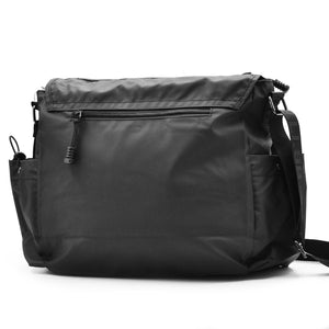 Borsa CAVALLI Uomo Donna Vintage nylon Tracolla Messanger impermeabile grande