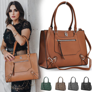 Gyoiamea borsa donna spalla cinghie manici biker tracolla capiente sportiva moda