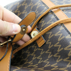 Zaino GMK donna originale nuovo vintage viaggio zainetto pelle passeggio moda