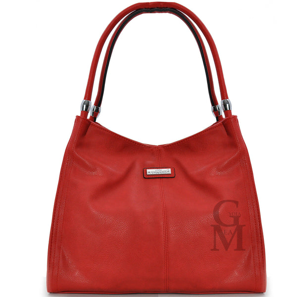 CHARRO Borsa donna grande hobo spalla capiente shop zip capiente passeggio moda