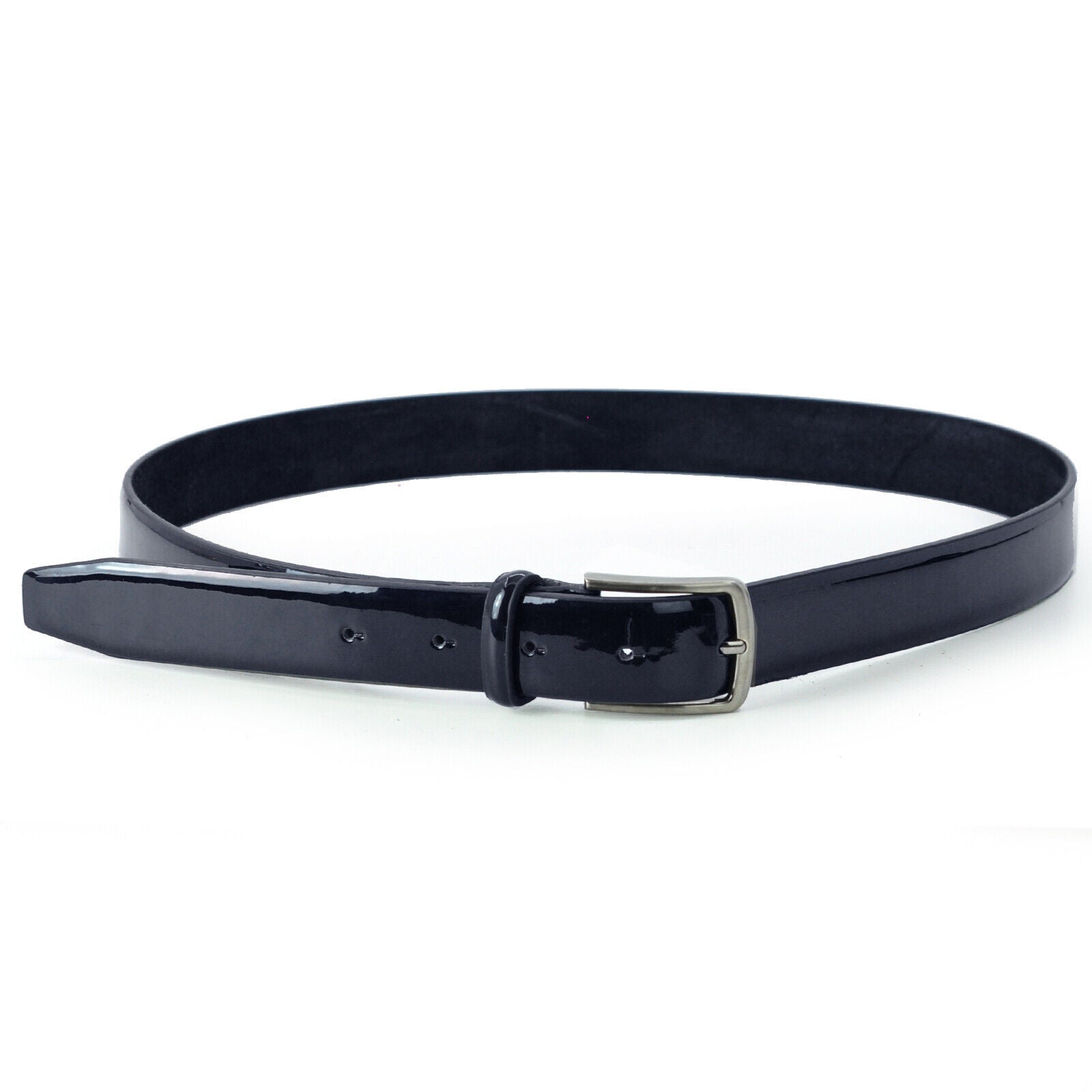 CINTURA UOMO IN VERNICE BLU - Principe Di Milano Shop - Foto 8