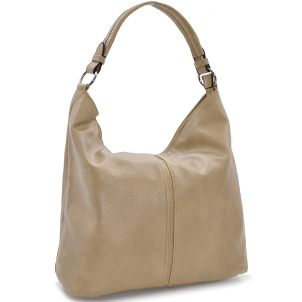 Borsa GM milano monomanico pelle morbida hobo secchio spalla morbida grande