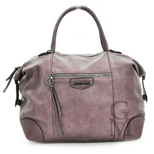 Borsa donna grande baule A. BASILE bauletto mano donna pelle tracolla capiente