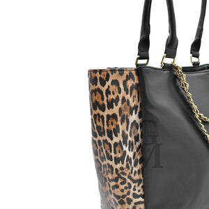 Borsa firmata B. Cavalli italia donna originale FANTASIA leopardata maculata