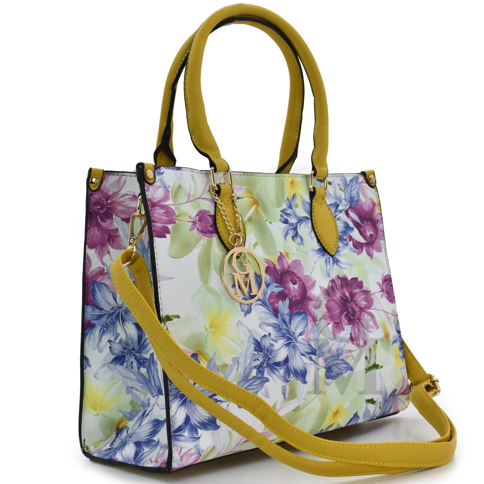 Gyoiamea borsa shopping moda estiva casual floreale fantasia fiori colorata