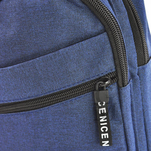 Marsupio SPORT uomo petto monospalla tasche zip sportivo borsa tracolla blu nero