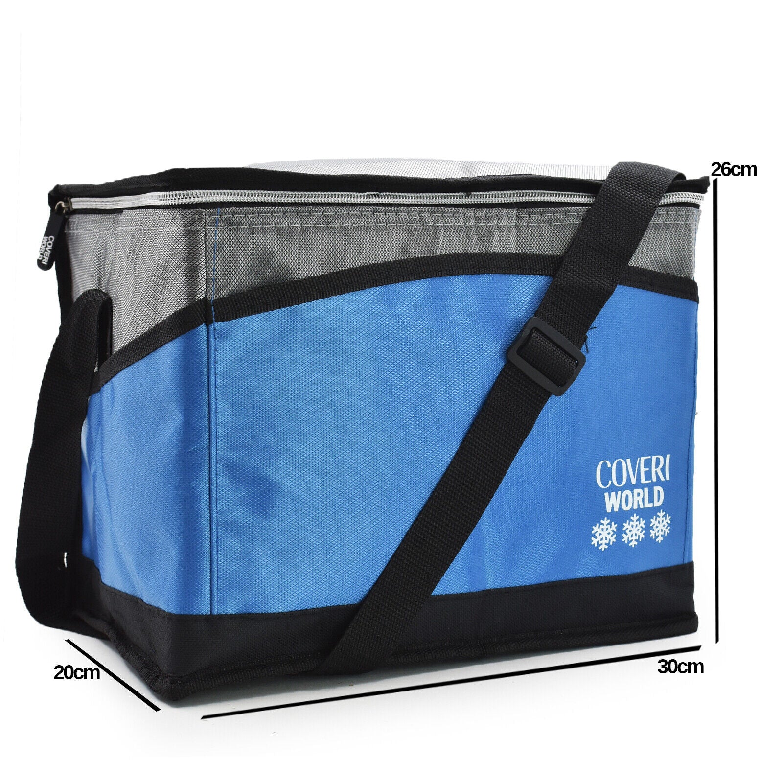 Borsa Termica Porta Bottiglia Da 1,5-2 Litri - Zaino Frigo Con Tracolla Regolabile E Interno In Alluminio - Foto 10