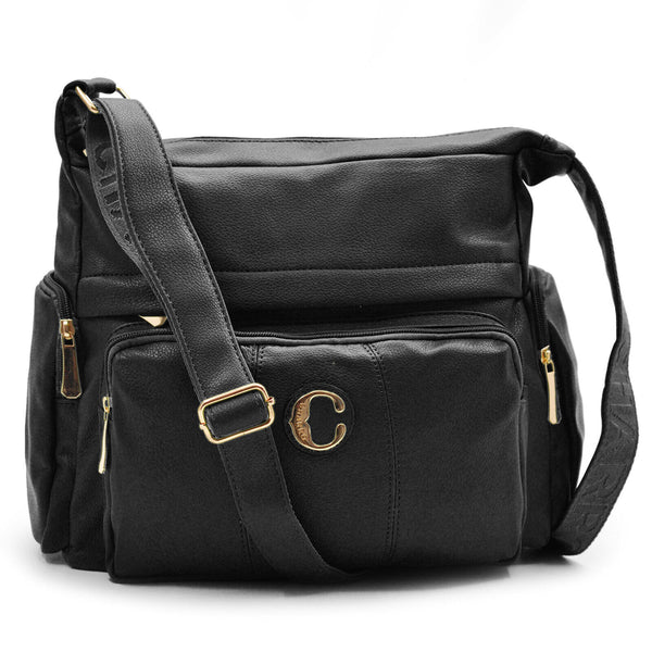 Borsa passeggio giornaliera firmata CHARRO tasche capiente 5 tasche nuova grande