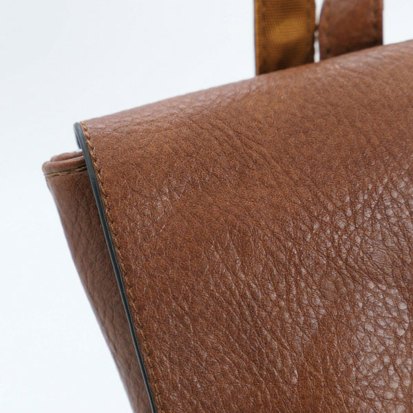 Borsa firmata CHARRO uomo donna vintage pelle cinghie tracolla postina marrone