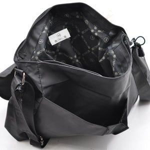 Borsa CAVALLI Uomo Donna Vintage nylon Tracolla Messanger impermeabile grande