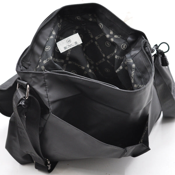 Borsa CAVALLI Uomo Donna Vintage nylon Tracolla Messanger impermeabile grande