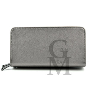 GM portafoglio donna originale tasche zip carte credito cerniere zip portamonete