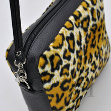 Carica l&#39;immagine nel visualizzatore di Gallery, Borsa borsetta piccola tracolla pelo pelliccia moda casual fantasia leopardata