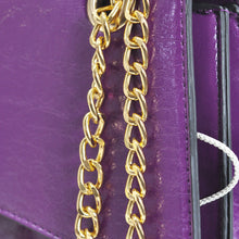 Carica l&#39;immagine nel visualizzatore di Gallery, borsa con catena borsetta eco pelle donna tracolla a catena ragazza logo moda