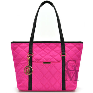 Borsa spalla manici fuxia GM AKA shopping donna piumino waterproof impermeabile