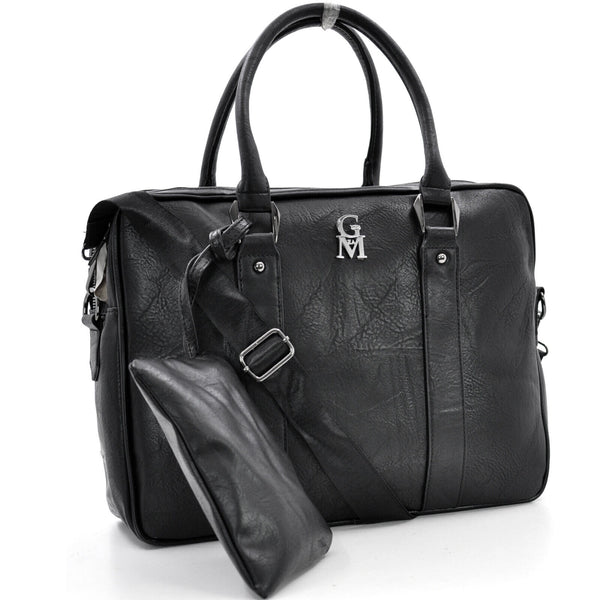GM borsa uomo donna vintage pelle ufficio tracolla cartella ipad dottore lavoro