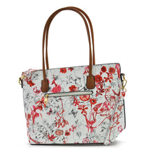 Carica l&#39;immagine nel visualizzatore di Gallery, Borsa shopping moda grande GM donna grande spalla pelle fantasia fiori floreale