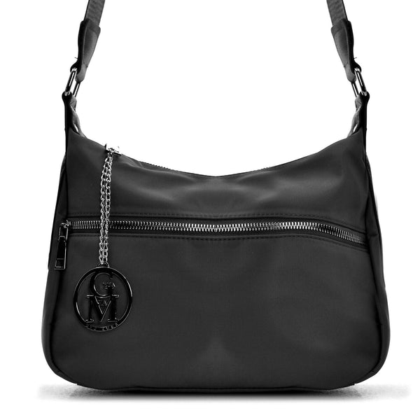 Gyoiamea borsa giornaliera donna tracolla nylon tasche capiente tessuto tela