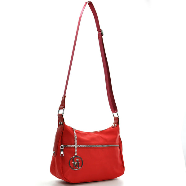 Gyoiamea borsa giornaliera donna tracolla nylon tasche capiente tessuto tela