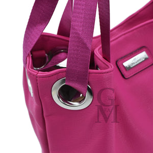 Borsa nuova CHARRO spalla fucsia hobo sacco donna grande spalla pelle tracolla