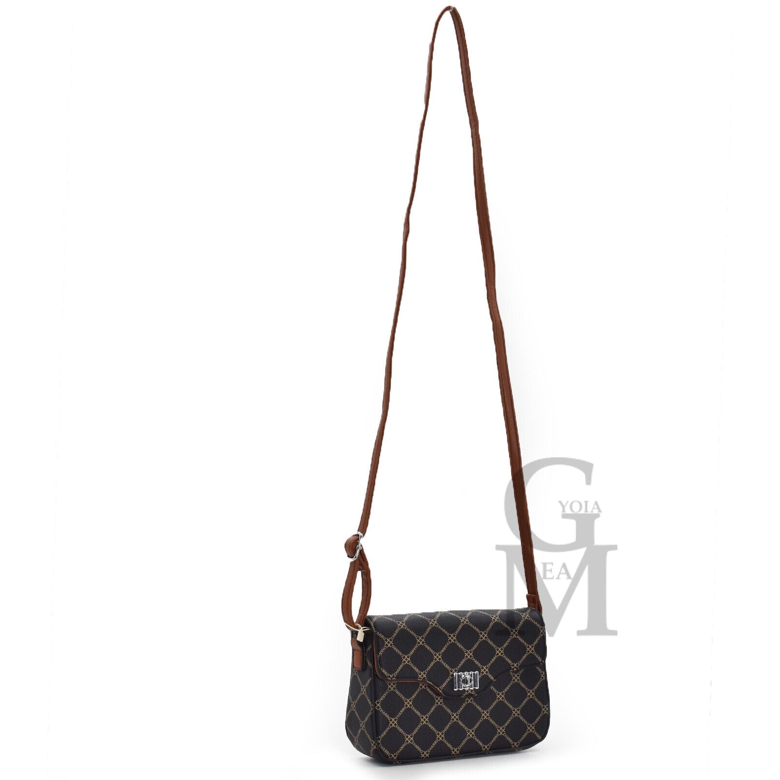 Borsa borsetta CHARRO pelle piccola fantasia donna elegante passeggio casual