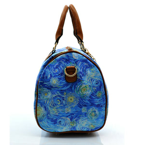 GM borsa fantasia dipinto Vincent Van Gogh Notte stellata donna bauletto klimt