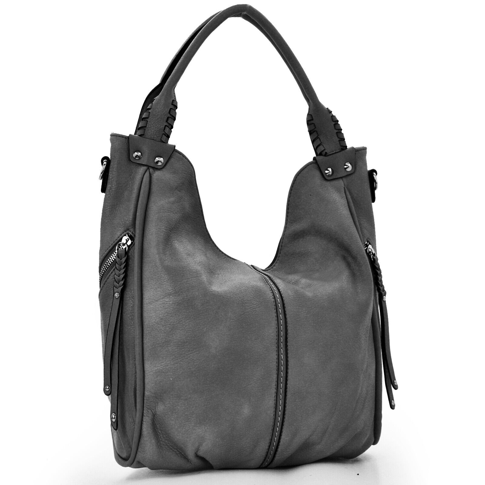 Borsa donna Gyoiamea pelle morbida sacco spalla capiente estiva hobo sportiva