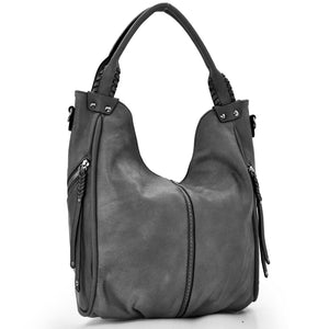 Borsa donna Gyoiamea pelle morbida sacco spalla capiente estiva hobo sportiva