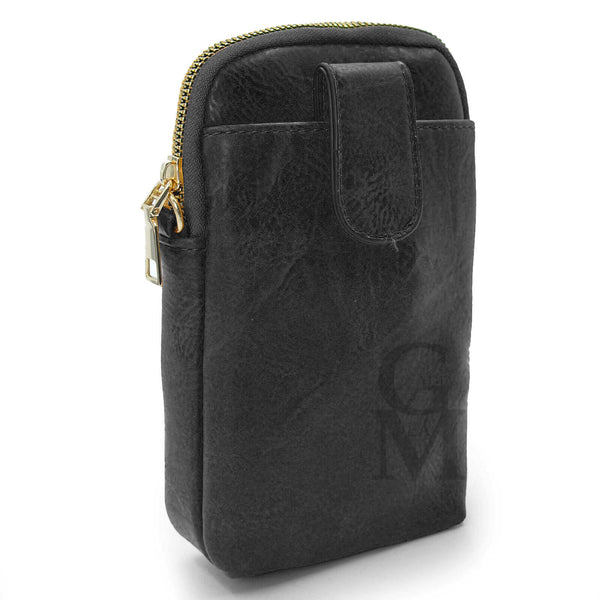 Mini borsa Porta cellulare Borsetta Portafoglio uomo donna capiente clip porta