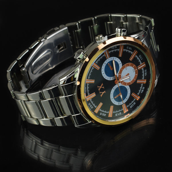 GYOIAMEA Orologio oro nuovo uomo polso acciaio VINTAGE Classico luxury regalo