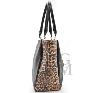 Borsa firmata B. Cavalli italia donna originale FANTASIA leopardata maculata