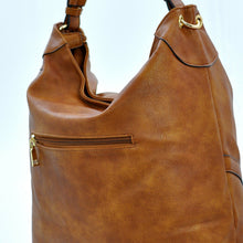 Carica l&#39;immagine nel visualizzatore di Gallery, GM hobo borsa secchio sacco comoda grande spalla donna monomanico pelle morbida