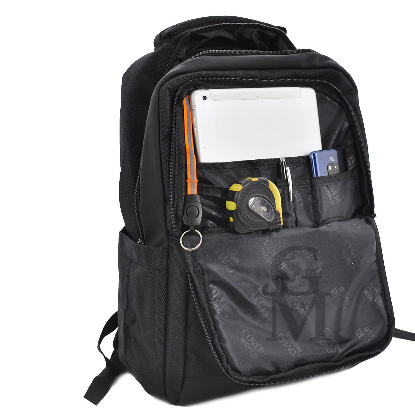 Zaino uomo passeggio rigido viaggio lavoro grande capiente rigido port