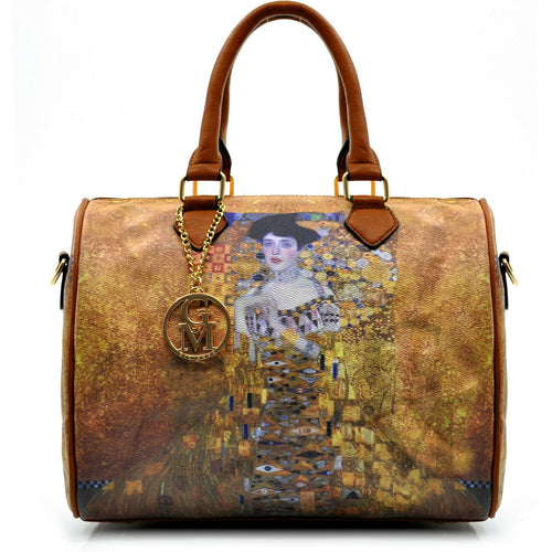 GM borsa fantasia dipinto Vincent Van Gogh Notte stellata donna bauletto klimt