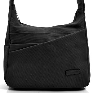 Borsa X spalla multi tasche casual capiente lavoro morbida donna tracolla grande