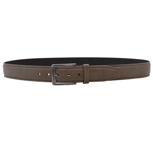 Cintura 3,5cm nuova vera pelle beige vintage Cinta uomo Casual moda semplice