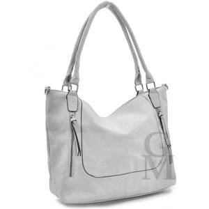 GM Borsa donna street shopping spalla capiente shop tote zip capiente passeggio