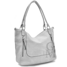 Carica l&#39;immagine nel visualizzatore di Gallery, GM Borsa donna street shopping spalla capiente shop tote zip capiente passeggio