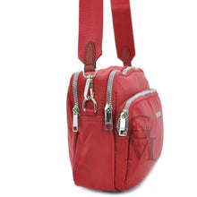 Carica l&#39;immagine nel visualizzatore di Gallery, Donna borsa Tracolla stile vintage zip buona nylon tasche tessuto impermeabile