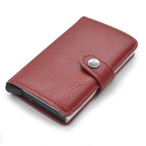 Portafoglio protezione RFID Slim Porta Carte Credito tessere Sottile Uomo Donna