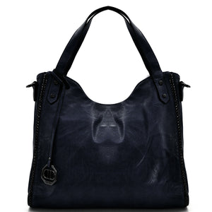 Borsa DUDLIN milano pelle morbida hobo catene cartney spalla morbida grande