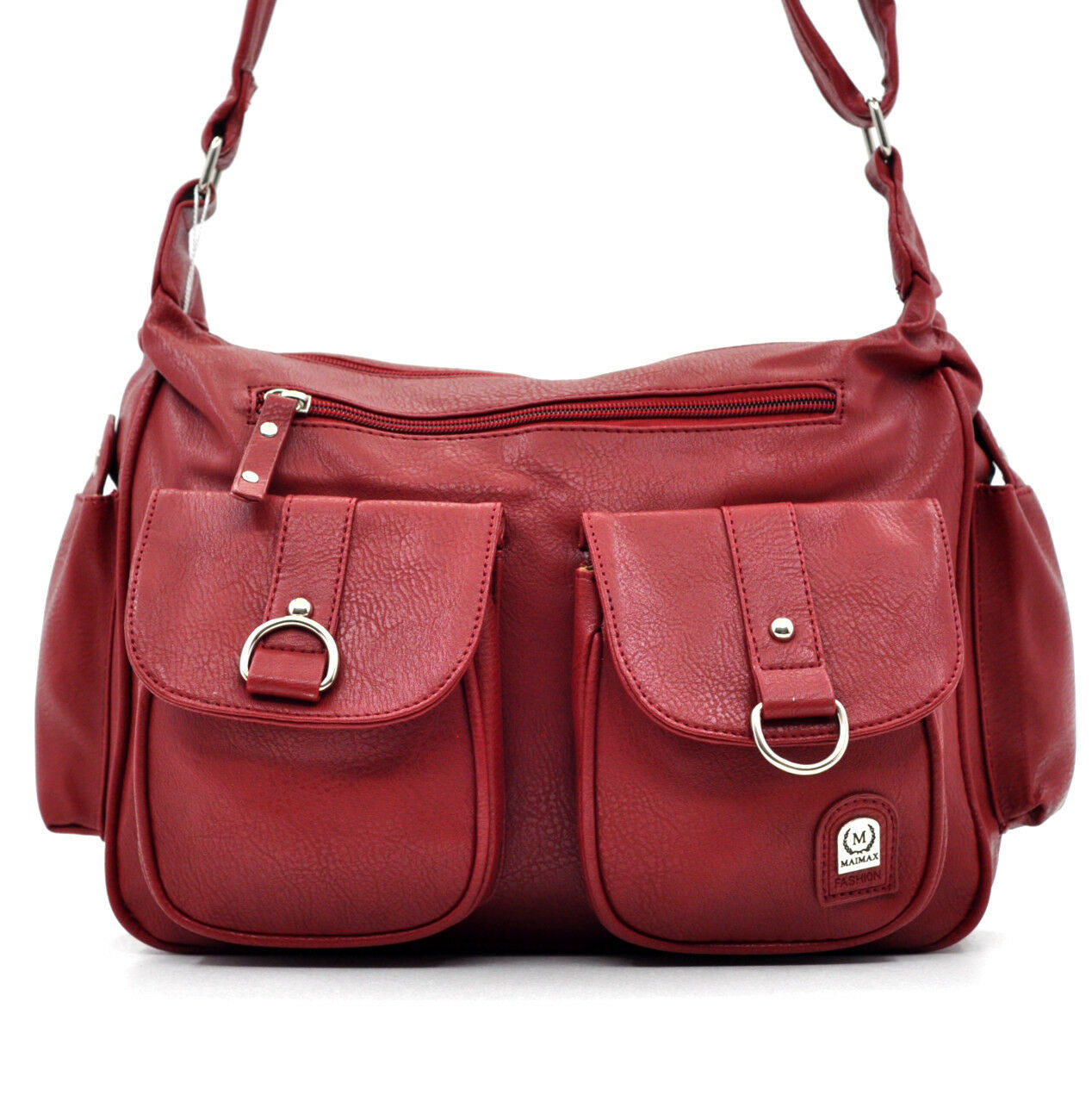 Borsa a tracolla multi tasca da donna, borsa messenger Borsa a tracolla multi tasca da donna, borsa messenger