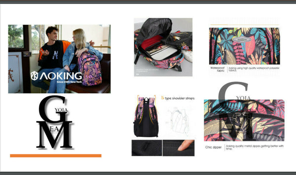 Zaino scuola fantasia elettrico elettricità zip multi colore tasche superiori pc