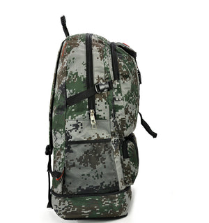 Zaino grande trekking softair militare mimetico campeggio escursionismo viaggio