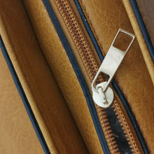Carica l&#39;immagine nel visualizzatore di Gallery, borsetta cinghia borsa piccola vintage gialla pelle vintage tracolla regolabile
