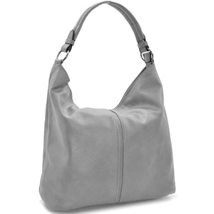 Borsa GM milano monomanico pelle morbida hobo secchio spalla morbida grande