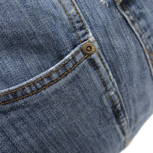 Borsa jeans artigianale  fatta a mano shopping capiente donna manici capiente